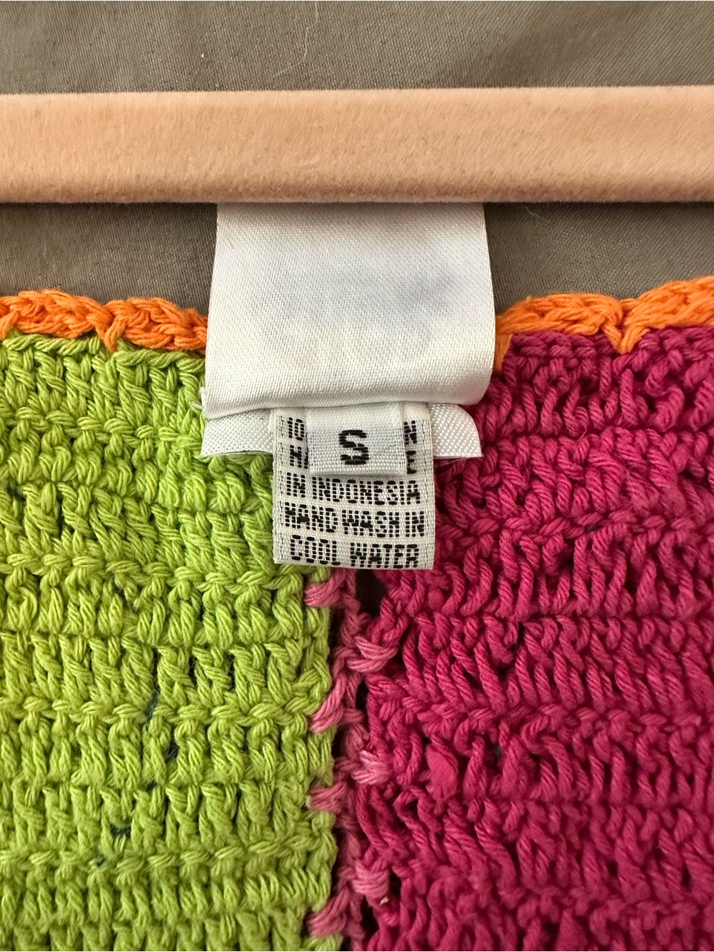 Crochet Color-block Patchwork Multicolor Two-Piece Set - Picture 10 of 13